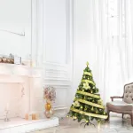 Arbol De Navidad Tronador Lujo 1,50mts Con Adornos Kit X40