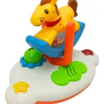 Juguete Caballo Oscilante Con Luz Y Sonido Para Bebé