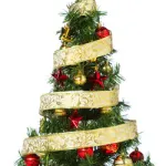 Arbolito De Navidad 80cm Con Adornos 30 Piezas Rojo Oro