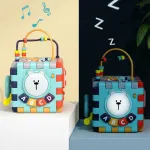 Cubo Didactico Juguete Montessori 6 Actividades Para Bebes