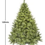 Arbol De Navidad Ciprés 1,80m Tope De Gama Ultra Frondoso