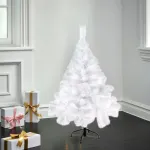 Arbolito Navidad Blanco Tronador De Lujo 1.20m Decoracion