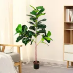 Planta Artificial 130cm Ficus Grande Decoracion Interior Ext