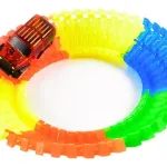 Pista Luminosa Flexible 56 Piezas 1 Auto Luminoso