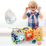 Cubo Didactico Juguete Montessori 6 Actividades Para Bebes