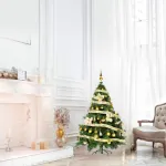 Arbolito Navidad Montañes Deluxe 1.30mts Con Adornos Kit X40
