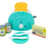 Tostadora Con Accesorios Juguete Con Mecanismo Real Cocina