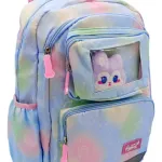 Mochila Para Nena Espalda Escolar Portanotebook + Peluche