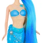 Muñeca Sirena Con Luz Y Accesorios Juguete