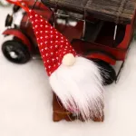 Adorno Navidad Colgante Gnomo Navideño 14cm