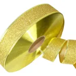 Cintas Navideñas Premium Glitter 6cm 2,70mts Adornos Navidad