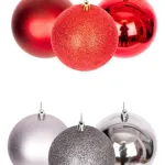 Bolas De Navidad 5cm Adornos Navideños X72 Esfera Decoración