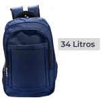 Mochila Negra Economica Urbana Escolar Oficina 20 Litros