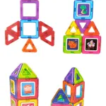 Bloques Magneticos Con Imanes Didacticos 26 Piezas