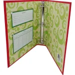 Carpeta Escolar Pvc Numero 3 Avios Color N3 Ganchos Pack X5