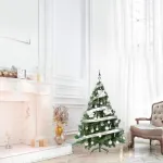 Arbolito Navidad Montañes Deluxe 1.30mts Con Adornos Kit X40