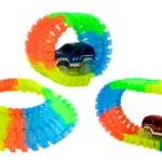 Pista Luminosa Flexible 56 Piezas 1 Auto Luminoso
