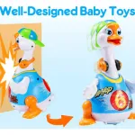 Muñeco Juguete Bebe Ganso Musical Bailarín Luces Y Sonidos