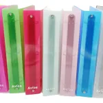Carpeta Escolar Numero 3 Transparente X3 Unidades Colores N3