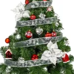  Arbol De Navidad Tronador Lujo 1,20mts Con Adornos Kit X30