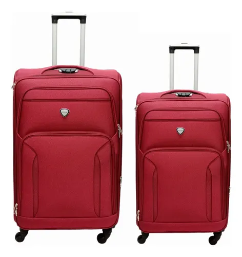 Producto Set X2 Valija Grande 28 + Carry On 20 Expandible Semi Rígida Imagen