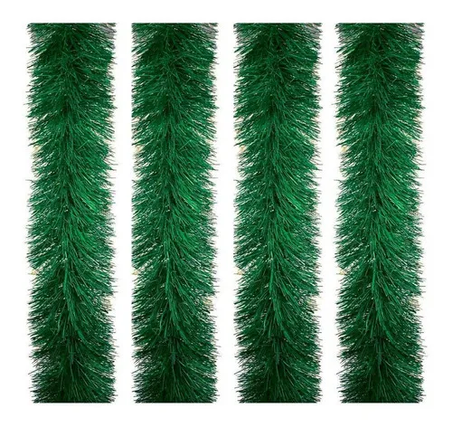 Producto Guirnalda Boa Navidad Muerdago 9 Cm 2 Mts Deco Navideña X3u Imagen