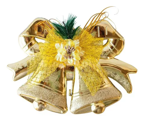 Producto Campanas Navidad 26cm Decoracion Navideña Adornos Para Arbol Imagen