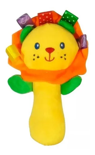 Producto Sonajero Juguete Peluche Con Chifle Para Bebé Imagen
