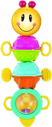 Producto Sonajero Bebe Oruga Movil Luz Didactico Para Bebe Imagen