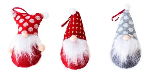 Producto Adorno Navidad Colgante Gnomo Navideño 14cm Imagen
