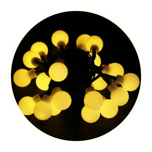 Producto Luces De Navidad X20 Bolitas A Pilas Guirnalda Led 3mts Imagen