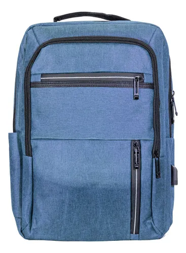 Producto Mochila Antirrobo Usb Impermeable Urbana Porta Notebook Imagen