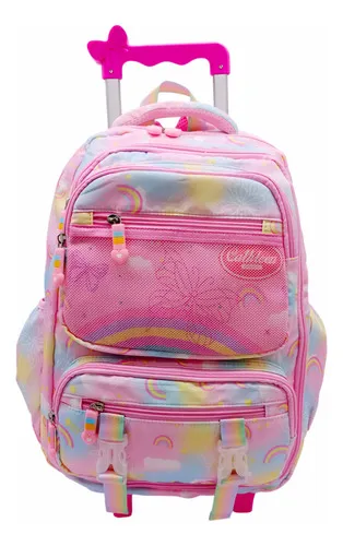 Producto Mochila Carrito Escolar Carro Con Ruedas Infantil Cute Imagen