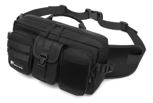 Producto Riñonera Tactica Grande Ajustable Sistema Molle Bolsillos Imagen
