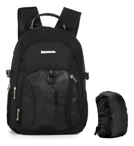 Producto Mochila Porta Notebook Impermeable Cobertor Lluvia Funda Imagen