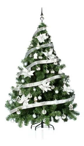 Producto Arbolito Navidad Montañes Deluxe 1.80mts Con Adornos Kit X60 Imagen