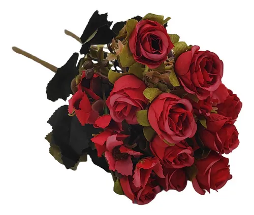 Producto Ramo De Flores Artificiales Secas Decoracion Vintage X1 Imagen