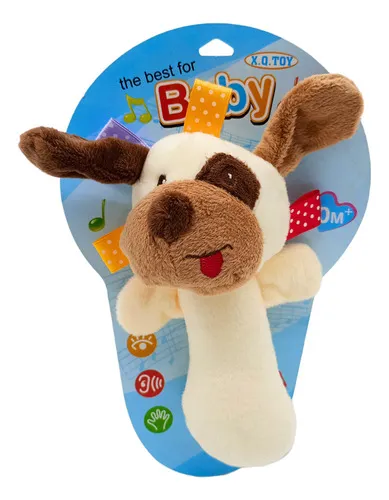 Producto Sonajero Juguete Peluche Con Chifle Para Bebé Imagen