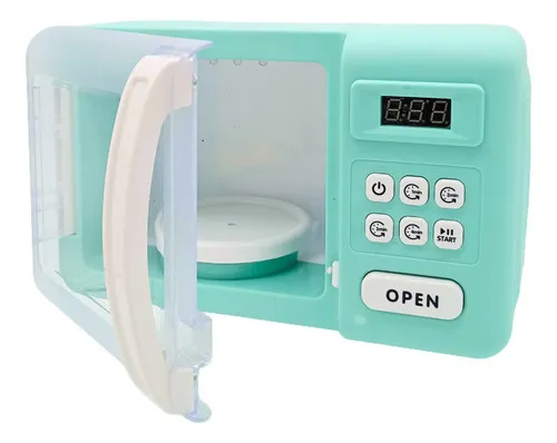 Producto Microondas De Juguete Luz Sonido Efecto Coccion Horno Nena Imagen
