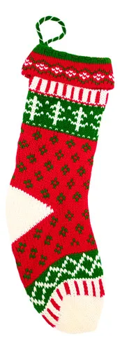 Producto Botas Navideñas Xl Tejidas Decoracion Navidad Adorno X1 Imagen