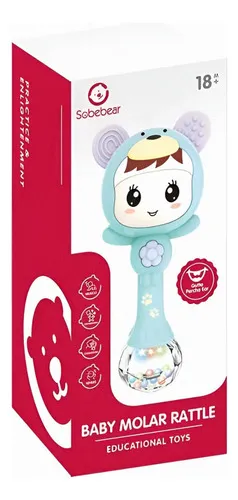 Producto Sonajero Musical Bebe Maraca Con Luz Y Sonidos Imagen