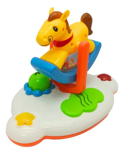Producto Juguete Caballo Oscilante Con Luz Y Sonido Para Bebé Imagen
