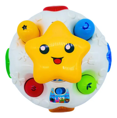 Producto Juguete Musical Trompo Con Luz Y Sonido Para Bebé Imagen