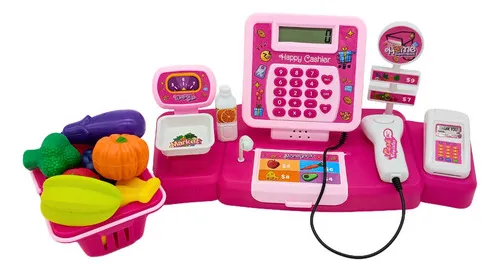 Producto Caja Registradora Supermercado Infantil Accesorios Juguete Imagen