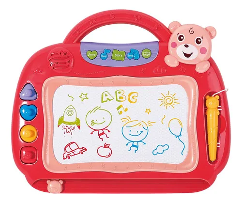 Producto Pizarron Magico Tablero Magnetico De Dibujo Pizarra Niños Imagen