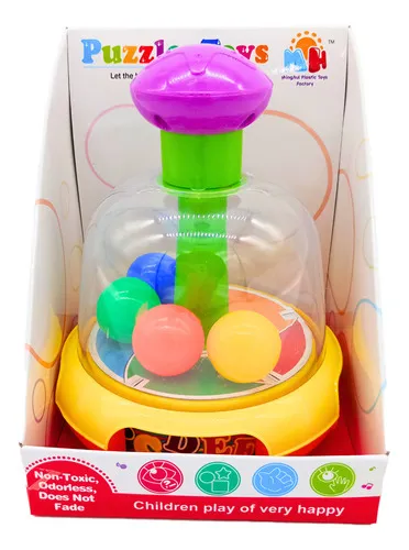 Producto Juguete Didáctico A Presión Con Pelotitas Para Bebé Imagen