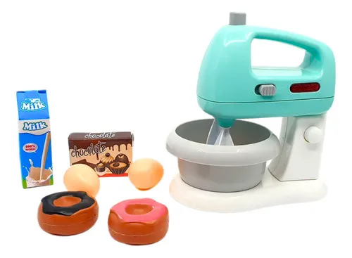 Producto Batidora De Juguete A Pila Accesorios Luz Sonido Movimiento Imagen