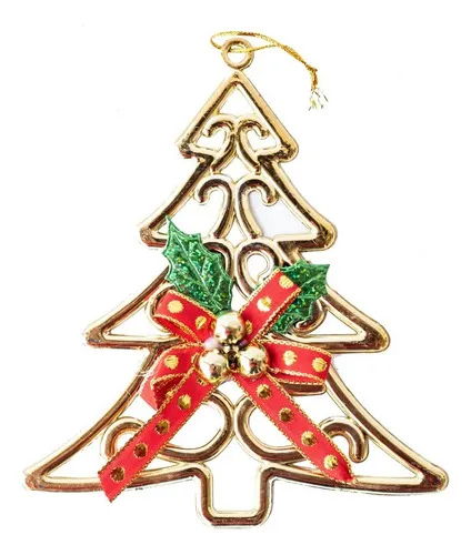 Producto Adorno Navideño Decoracion Arbol De Navidad Con Moño Imagen