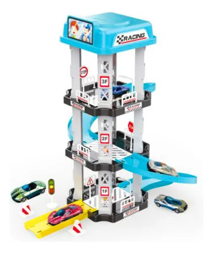 Producto Pista Rampa Estacionamiento Autos Juguete Garage 3 Niveles Imagen