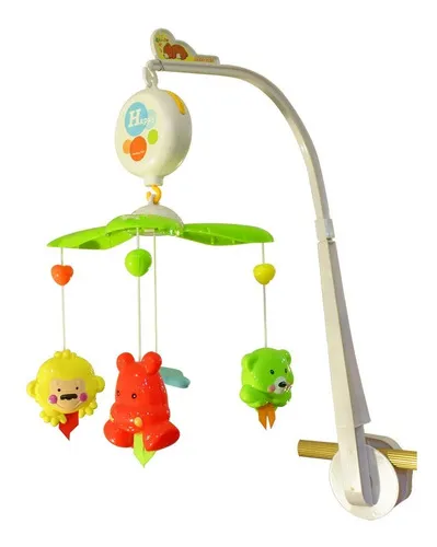 Producto Móvil Cunero Giratorio Musical Didáctico Para Bebe Imagen